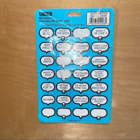 Greeting Stickers for scrapbook or photo album, Art project - Picture 9 of 10